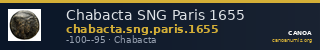 Chabacta SNG Paris 1655 — CANOA