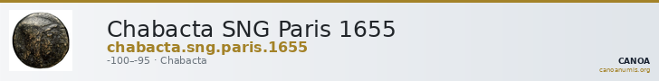 Chabacta SNG Paris 1655 — CANOA