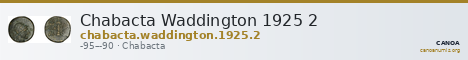 Chabacta Waddington 1925 2 — CANOA