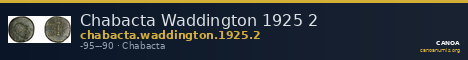 Chabacta Waddington 1925 2 — CANOA