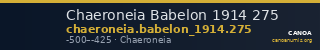 Chaeroneia Babelon 1914 275 — CANOA