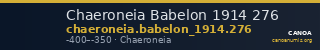 Chaeroneia Babelon 1914 276 — CANOA