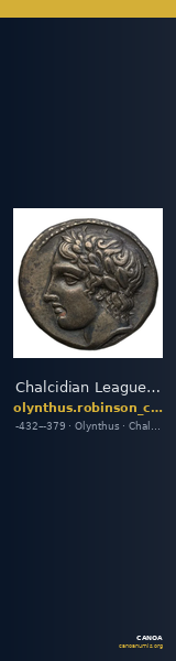 Chalcidian League Olynthus Robinson /Clement 1938 Group A-M, tetradrachms and tetrobols — CANOA