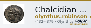 Chalcidian League Olynthus Robinson /Clement 1938 Group A-M, tetradrachms and tetrobols — CANOA