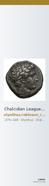 Chalcidian League Olynthus Robinson /Clement 1938 Group N-X, tetradrachms and tetrobols — CANOA