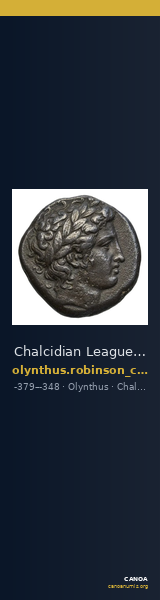 Chalcidian League Olynthus Robinson /Clement 1938 Group N-X, tetradrachms and tetrobols — CANOA