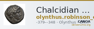 Chalcidian League Olynthus Robinson /Clement 1938 Group N-X, tetradrachms and tetrobols — CANOA