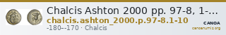 Chalcis Ashton 2000 pp. 97-8, 1-10 — CANOA
