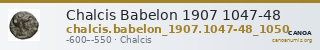 Chalcis Babelon 1907 1047-48 — CANOA