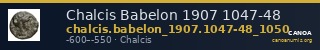 Chalcis Babelon 1907 1047-48 — CANOA