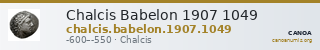 Chalcis Babelon 1907 1049 — CANOA