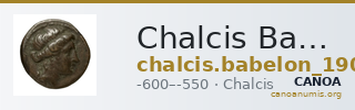 Chalcis Babelon 1907 1051-52 — CANOA