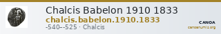 Chalcis Babelon 1910 1833 — CANOA