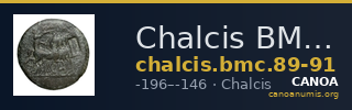 Chalcis BMC Chalcis 89-91 — CANOA