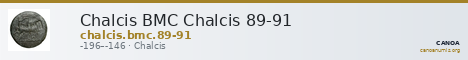 Chalcis BMC Chalcis 89-91 — CANOA