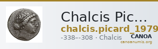 Chalcis Picard 1979 Series I group I issue 12 b-22 bronze — CANOA