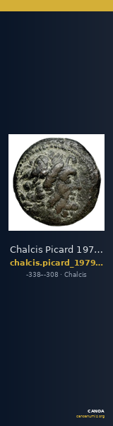 Chalcis Picard 1979 Series I group I issue 5-7_11 hemidrachm — CANOA