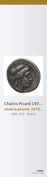 Chalcis Picard 1979 Series I group II issue 25-30 drachm — CANOA