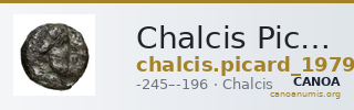 Chalcis Picard 1979 Series I group IV issue 49-52 bronze — CANOA