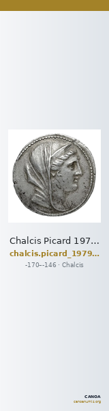 Chalcis Picard 1979 Series II issue 56-57 tetradrachm — CANOA