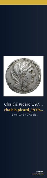 Chalcis Picard 1979 Series II issue 56-57 tetradrachm — CANOA