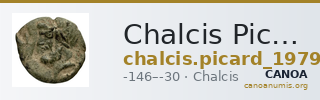 Chalcis Picard 1979 Series III 82-83 silver fractions — CANOA