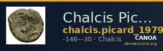 Chalcis Picard 1979 Series III 82-83 silver fractions — CANOA