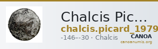 Chalcis Picard 1979 Series III 86-89 bronze double — CANOA