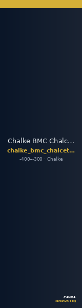 Chalke BMC Chalcetor 1-4 — CANOA