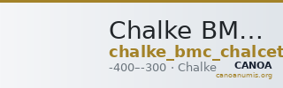 Chalke BMC Chalcetor 1-4 — CANOA