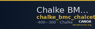 Chalke BMC Chalcetor 1-4 — CANOA