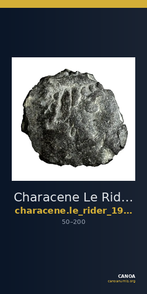 Characene Le Rider 1965 436-43 — CANOA