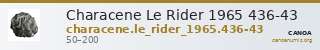 Characene Le Rider 1965 436-43 — CANOA