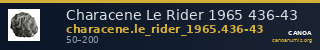 Characene Le Rider 1965 436-43 — CANOA