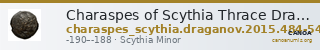 Charaspes of Scythia Thrace Draganov 2015 484-548 — CANOA