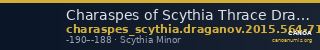 Charaspes of Scythia Thrace Draganov 2015 564-71 — CANOA