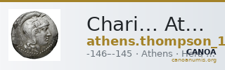 Chari… Athens Thompson 1961 129-137 — CANOA