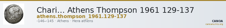 Chari… Athens Thompson 1961 129-137 — CANOA