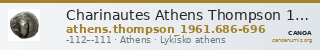 Charinautes Athens Thompson 1961 686-696 — CANOA