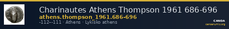 Charinautes Athens Thompson 1961 686-696 — CANOA