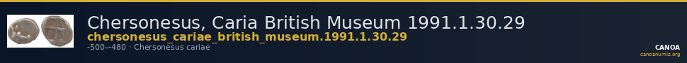 Chersonesus, Caria British Museum 1991.1.30.29 — CANOA