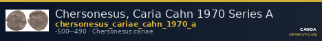 Chersonesus, Caria Cahn 1970 Series A — CANOA