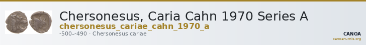 Chersonesus, Caria Cahn 1970 Series A — CANOA