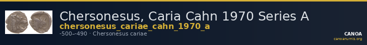 Chersonesus, Caria Cahn 1970 Series A — CANOA