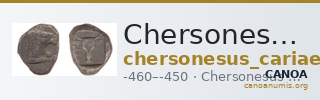 Chersonesus, Caria Cahn 1970 Series C.17-20 — CANOA