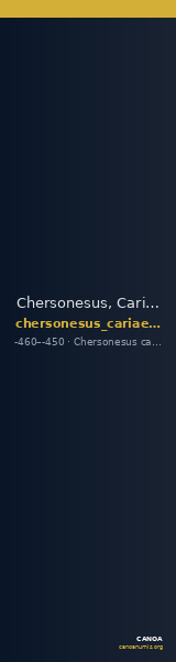 Chersonesus, Caria Cahn 1970 Series C.21-24 — CANOA
