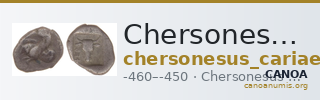 Chersonesus, Caria Cahn 1970 Series C.25 — CANOA