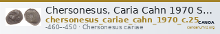 Chersonesus, Caria Cahn 1970 Series C.25 — CANOA