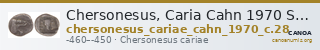 Chersonesus, Caria Cahn 1970 Series C.28 — CANOA