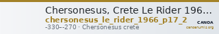 Chersonesus, Crete Le Rider 1966 p. 17, n° 2 (pl. 34, n° 13-15) — CANOA